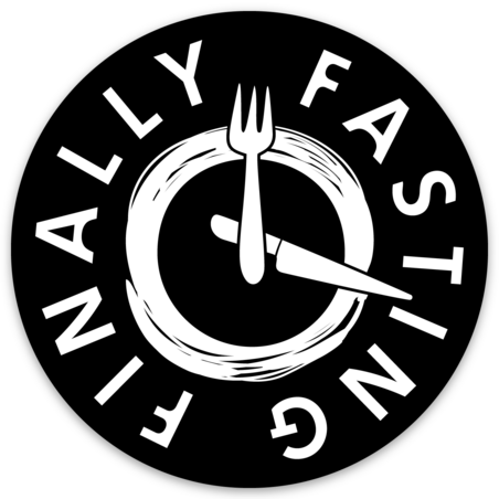 Finally Fasting Clock Sticker