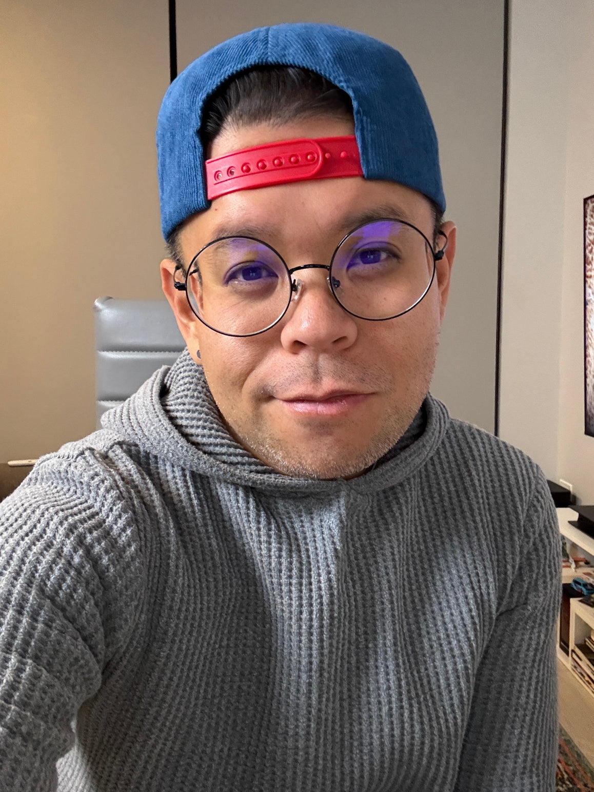 Finally Fasting Corduroy Clock Hat